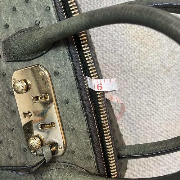 VBH Brera gray ostrich first edition 068/300 Handmade in Italy good condition - Picture 9 of 9